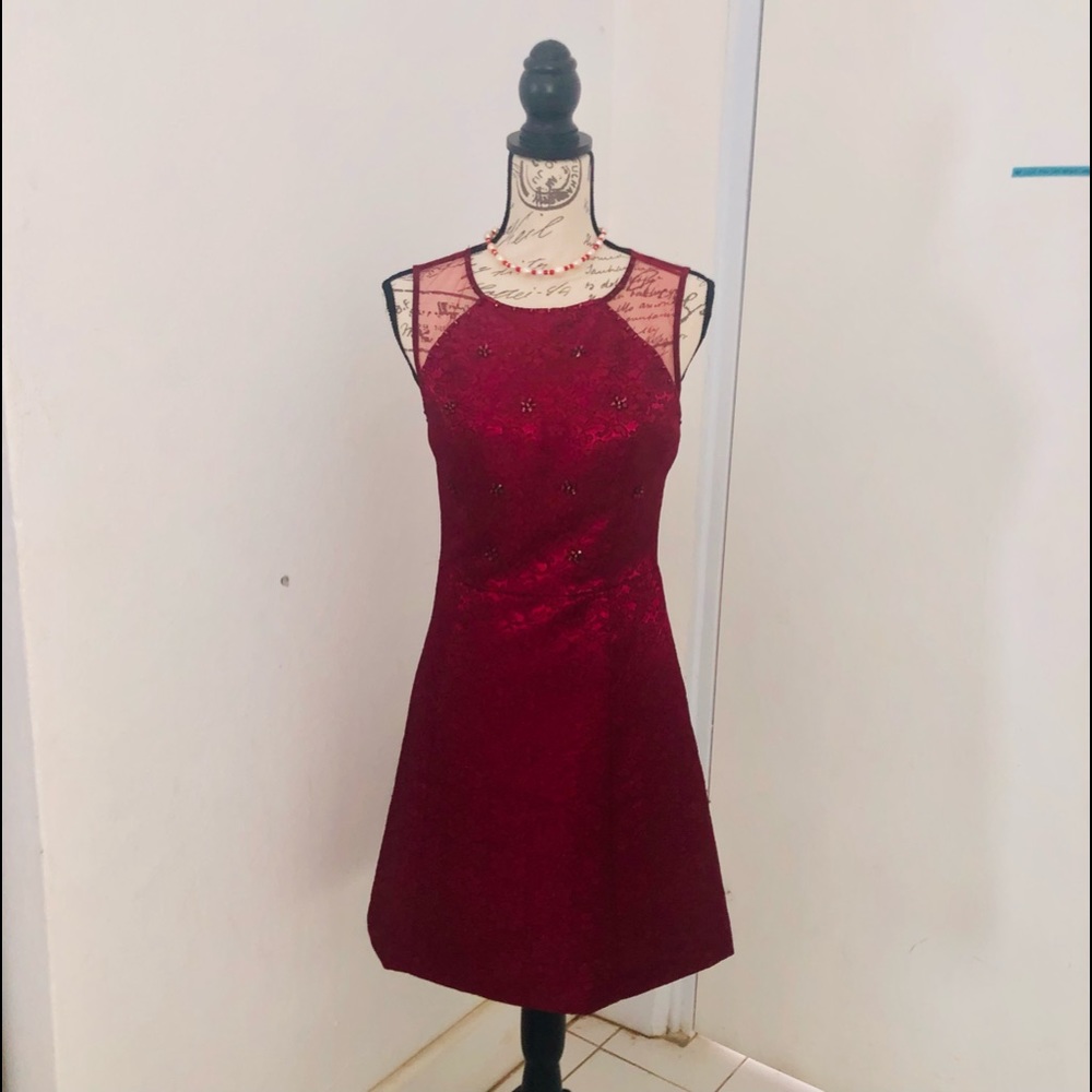 Brand New Nikibiki Lavender in Rich Wine Color. Size Small.